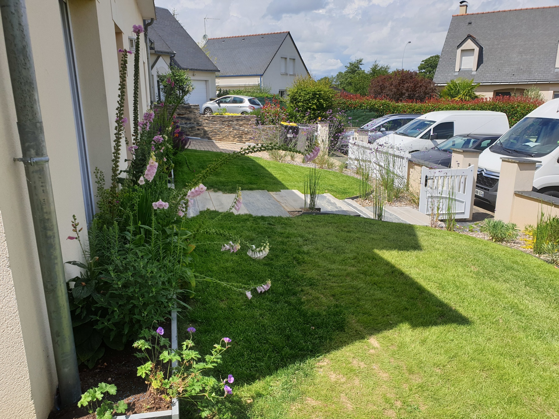 Aménagement d'entrée de maison