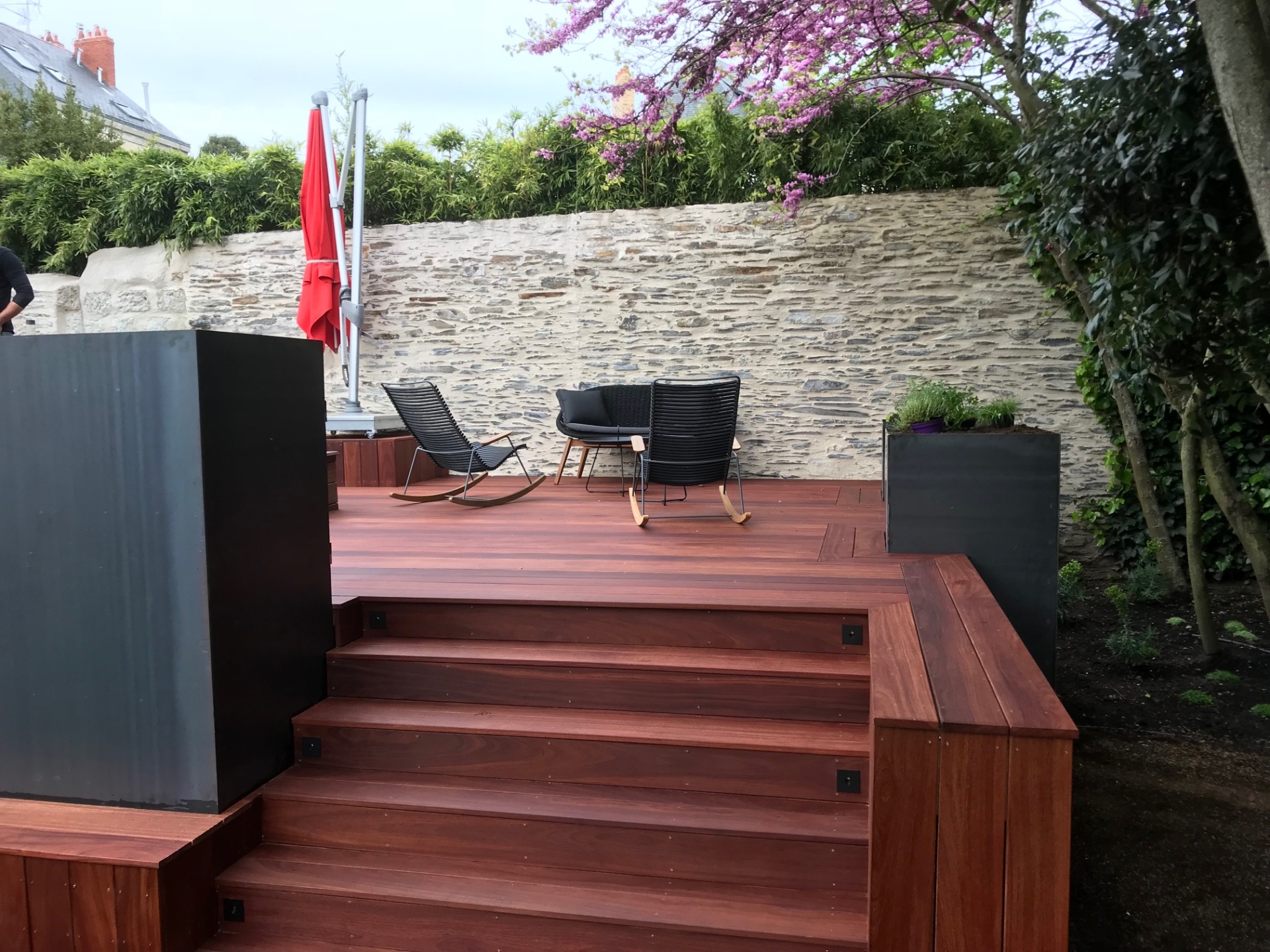 Bacs en acier corten