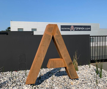 Structure en acier corten
