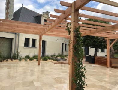 Pergola en bois