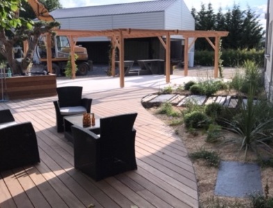 Pergola en bois