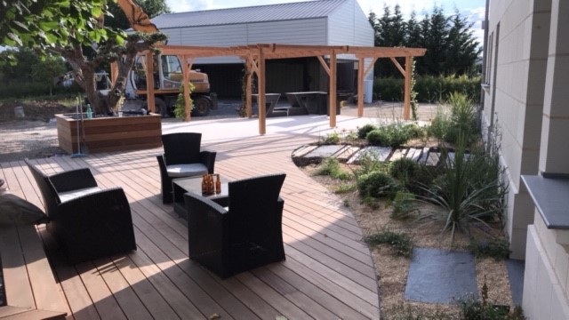 Pergola en bois