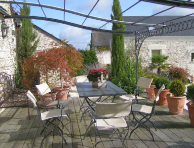 Terrasse bois – Pergolas forgée