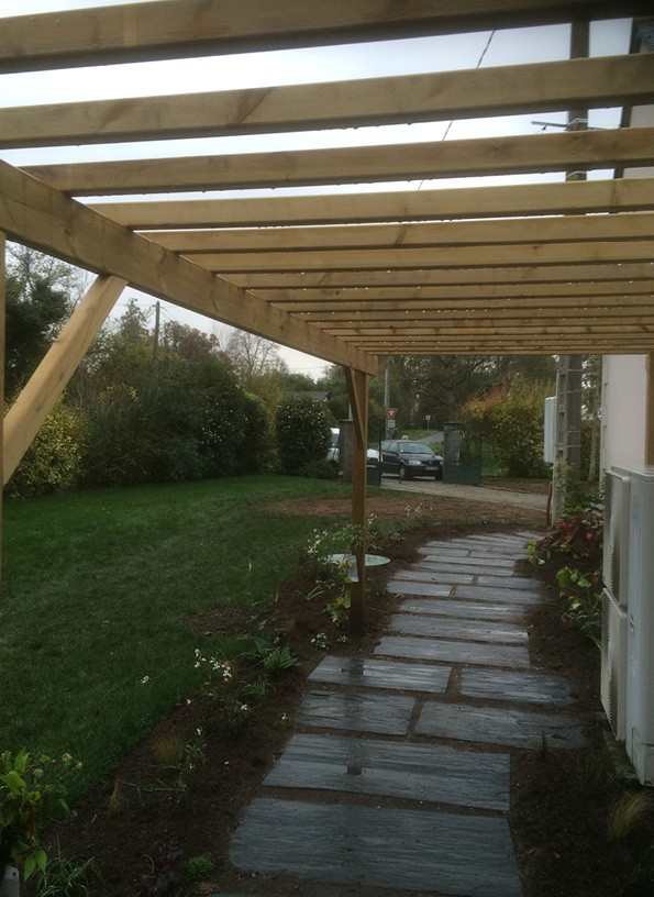 Pergolas en bois douglas